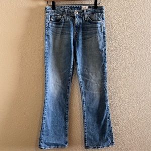 AG Jodi High Rise Slim Flare Crop Jeans Size 25R